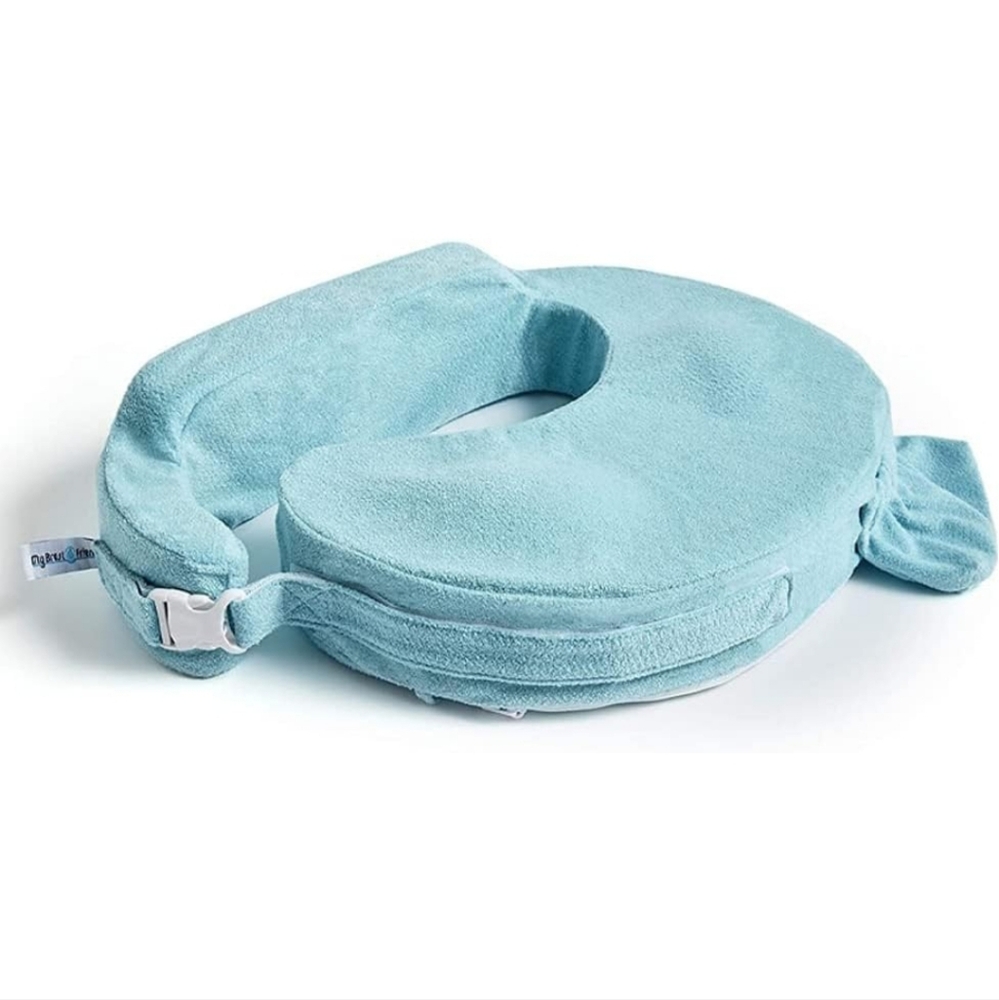 Nursing Pillow Deluxe Enhanced Comfort Breastfeeding Pillow For Mom & Baby